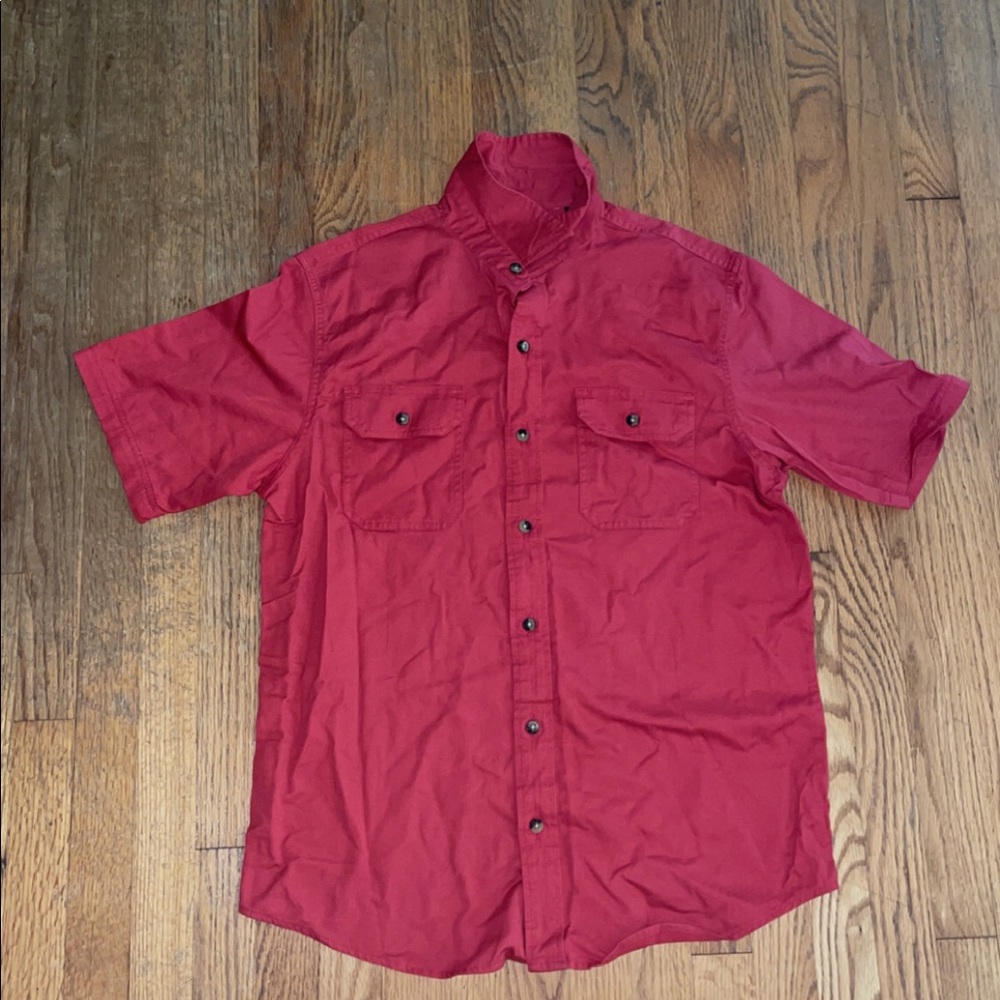 Wrangler button up size medium